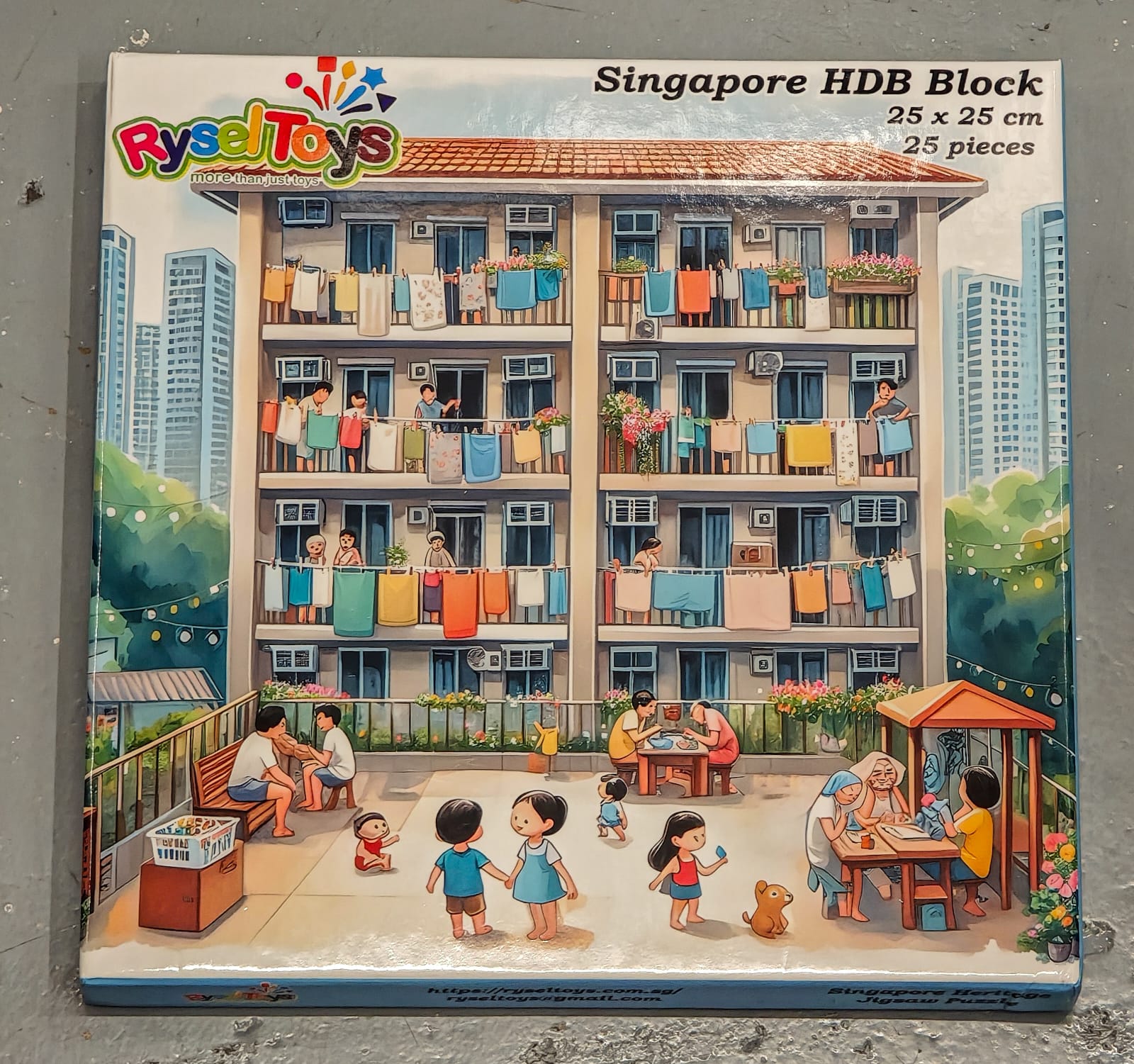 Singapore Heritage Scenes Jigsaw Puzzles
